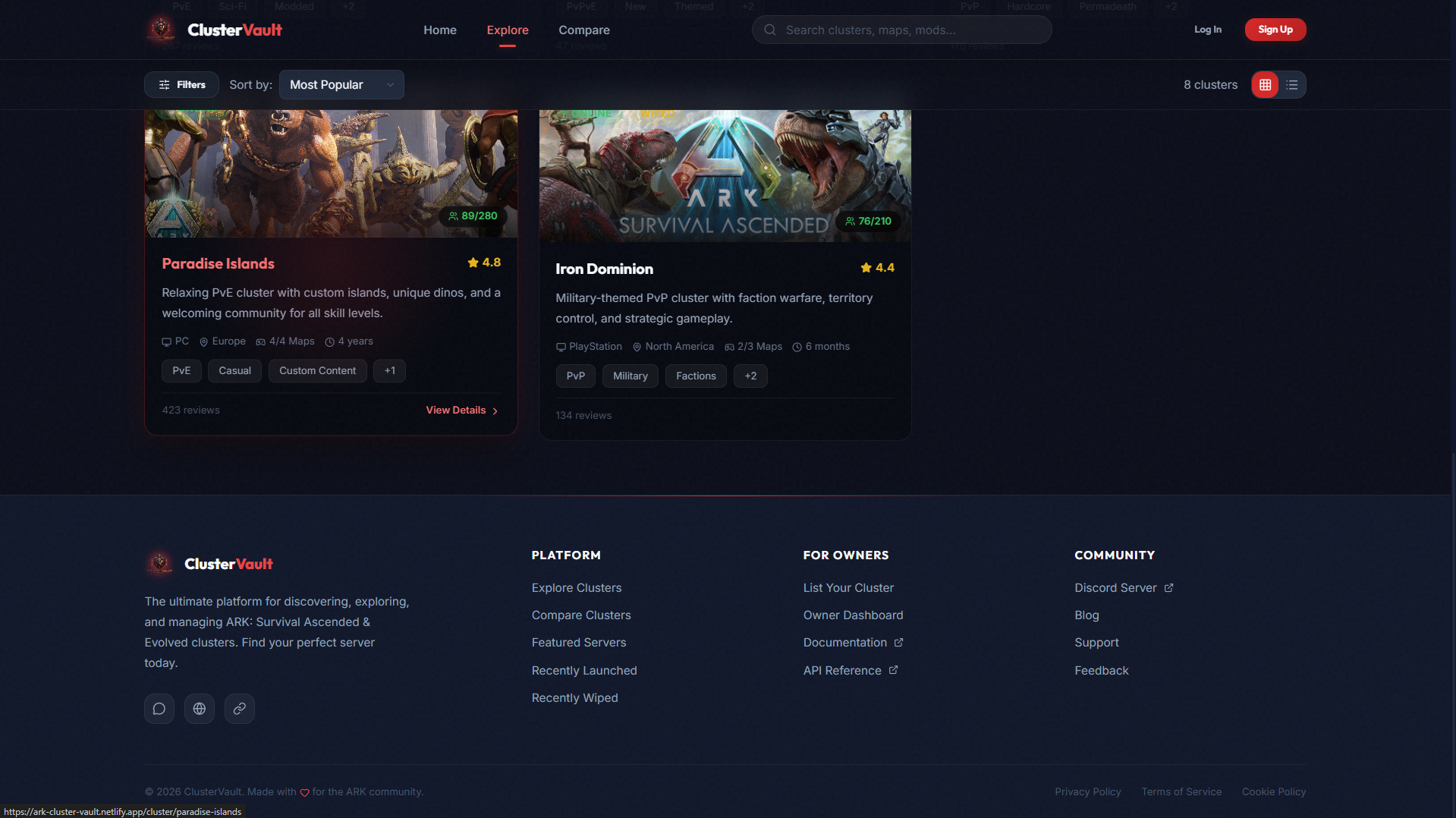 Website screenshot 5